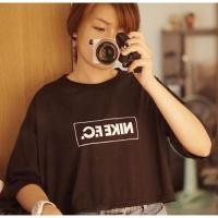 ราคา เสื้อครอป nike f.c. ผ้าบาง (192753289)