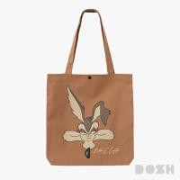 ราคา DOSH SHOPPING BAG LOONEY TUNES กระเป๋าผ้าแคนวาส DLTACB1003-BR (25580529604)