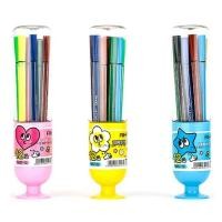 ราคา ปากกาเมจิก12แท่งยี่ห้อAihao1667-12 สีเมจิก (4733787466)