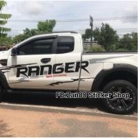 ราคา Sticker สติ๊กเกอร์ลายข้าง แต่งรถ Ford Ranger Wildtrak (11507217198)