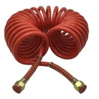 ราคา High Pressure Flexible Truck Trailer PA Nylon Spiral Coil Air Brake Hose Manufacturer (29104589265)