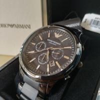 ราคา ของแท้✓✓นาฬิกาข้อมือแบรนด์หรู Emporio Armani AR1451 Black Ceramica Watch มือสอง (4012521860)