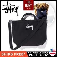 ราคา Stussy E- mook Bubutukku Canvas Weekender Bag Men Women Sling Bag Crossbody Beg (23168958804)