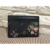 ราคา กระเป๋าใส่บัตร Coach สีกรมท่าลายดอกไม้ ใส่บัตรได้ 4 ช่อง (7244010017)