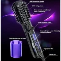 ราคา BaByliss แปรงไดร์ม้วนผมไฟฟ้า Big Hair Styler รุ่น BBL2775T-สีดำ (14858193741)