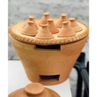 ราคา ชุดเตาขนมครกดินเผา 8 หลุม ถาดขนมครกพร้อมเตา (19177145457)