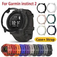 ราคา Sports สาย Garmin instinct 2 Strap Case PC Hard Garmin instinct 2 Case Shockproof Protective Plastic เคส Garmin instinct 2 เคส Watchband Replacement Garmin instinct 2 สาย Accessories (27807282450)