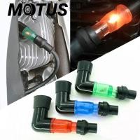 ราคา MOTUS ฝาครอบหัวเทียนแบบมีไฟ ฝาครอบหัวเทียนซีลสำหรับรถจักรยานยนต์สกู๊ตเตอร์มอเตอร์ไซด์ปลั๊กจุดระเบิดมอเตอร์ไซค์สากลฝาครอ (28468833671)