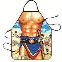 ราคา พร้อมส่งจากไทย ผ้ากันเปื้อนลาย หนุ่มโรมัน sexy No.106 (23313427843)