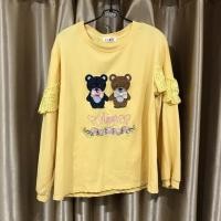 ราคา ❤️❤️SALE เสื้อยืดงานปักแต่งลูกไม้ งานป้ายchom❤️❤️ (4229539040)