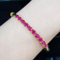 ราคา กำไลข้อมือทับทิมพม่าแท้ (6705133288)