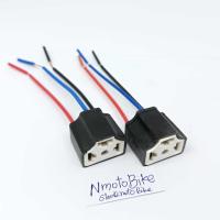 ราคา ขั่วไฟH4 ขั้วไฟเซรามิกทนความร้อนสูง H4 ตัวเมียขั้วไฟหน้า หลอดไฟ H4 สีดำ (1 ชิ้น29 บาท) (29121927843)