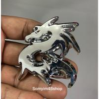 ราคา LOGO โลโก้มังกรน้อย 4.6x5.4cm ติดรถยนต์ #สติ๊กเกอร์ติดรถยนต์ #เพลทแต่งรถ#Logo Sticker (12635131388)