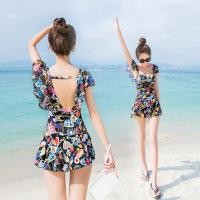 ราคา ชุดว่ายน้ำวันพีซหญิง.ชุดว่ายน้ำวันพีซ ชุดว่ายน้ำเปิดหลังชุดว่ายน้ำผู้หญิง (22829297018)