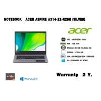 ราคา NOTEBOOK ACER ASPIRE A314-22-R28H (SILVER) (7962469391)