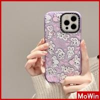 ราคา Mowin - เข้ากันได้สำหรับ 15 เคสไอโฟน11 สำหรับ 14 Pro Max เคส iPhone หนา TPU เคสนิ่ม เคสใสกันกระแทกการ์ตูนกระต่ายสีม่วงสำหรับ iPhone 13 Pro Max 12 Pro Max 11 Pro Max 7Plus 6sPlus XR XS (15394909178)