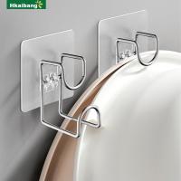 ราคา Hkaibang ที่แขวนอเนกประสงค์ ตะขอแขวนของเอนกประสงค์ ตะขอกาวติดผนัง ที่แขวนกะละมัง❤️❤️ (25032274369)