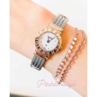 ราคา like new Charriol st. Tropez pink gold diamonds (4852599589)