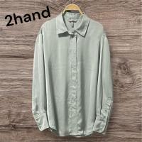 ราคา เสื้อเชิ้ตแขนยาว ผ้าซาตินยี่ห้อ H&M แท้ (24085469484)