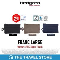 ราคา HEDGREN Franc Large Women's RFID Zipper Pouch กระเป๋าถือ ผู้หญิง สุภาพสตรี มีป้องกันโจรกรรมข้อมูล รับประกัน 2 ปีเต็ม* (27152857470)