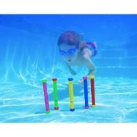 ราคา Ainakids Intex 55504 ของเล่นดำน้ำ Underwater Play Stick 5 Dive Sticks (1966729803)