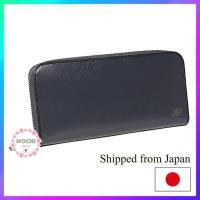 ราคา [PORTER Plume Long Wallet 179-030867 Navy/50 (29555244156)