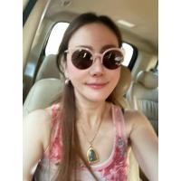 ราคา มือสอง แว่นกันเเดด Super สีชมพูพาสเทลทรง Cat eye (24714083949)