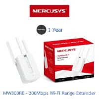 ราคา MERCUSYS อุปกรณ์ขยายสัญญาณ 300Mbps Wi-Fi Range Extender รุ่น MW300RE (28818203595)