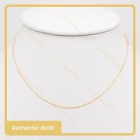 ราคา สร้อยคอทองคำแท้96.5% น้ำหนัก 1 กรัม ยาว17 นิ้ว (28918636503)
