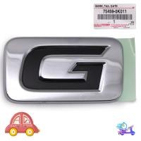ราคา โลโก้ติดท้ายกะบะ "ตัว G" สีชุป โครเมี่ยม แท้ 1 ชิ้น Toyota Hilux Vigo REVO Rocco SR5 ปี2005 - 2019 (2965990663)