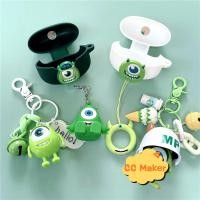 ราคา For EDIFIER X5 Pro Case Cartoon Monsters University Keychain Pendant EDIFIER Z3Pro Silicone Soft Case Cartoon Finger Ring Lanyard EDIFIER W320TN/W220T Protective Cover Cute (22964661260)