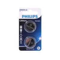 ราคา ถ่านPhilips CR2032/CR2025/CR2016 Lithium 3V แพค2ก้อน)ของแท้บริษัท (22464484685)