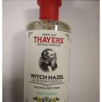 Thayers Witch Hazel Aloe Vera Formula Alcohol-Free Toner Cucumber 355ml (เธเยอร์ วิช ฮาเซล อโลเวร่า ฟอร์มูลา แอลกอฮอลฟรี โทนเนอร์ คิวคัมเบอร์ 355 มล.)