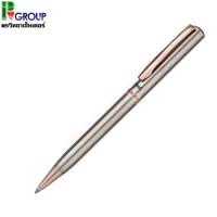 ราคา ปากกาลูกลื่นด้ามหมุนPentel B810PG-C ด้ามเงินคลิบทองชมพู (5214914235)