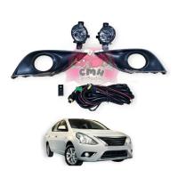 ราคา ไฟตัดหมอก ไฟสปอร์ตไลท์ NISSAN ALMERA นิสสัน อัลเมร่า ปี 2014 2015 2016 2017 2018 2019 (21372767136)