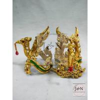 ราคา รัดแขนชุดไทยประเก็นสำหรับผู้ใหญ่ ลายหงษ์เลื่อมเขียว (24814264220)