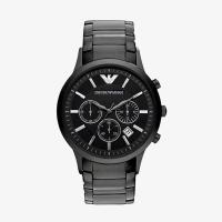 ราคา Emporio Armani นาฬิกาข้อมือผู้ชาย Classic Chronograph Black รุ่น AR2453 (5335958114)