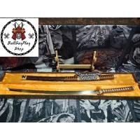 ราคา ดาบซามูไร ดาบคาตานะ ซามูไร คาตานะ ทาชิจักรพรรดิ์ T10 เปิดคม 100% (27960413885)