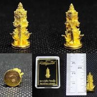 ราคา ท้าวเวสสุวรรณเนื้องชุบทอง บูชา:300฿หลวงปู่เย็น วัดสะเดา สระแก้ว (19553056746)