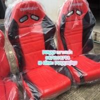 ราคา เบาะBRIDE งานหนังแดง/ดำ (7234359663)