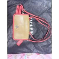 ราคา COACH LEGACY ARCHIVAL 2-TONE LEATHER PENNY SHOULDER สภาพ 70% (25359400306)