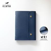 ราคา [สลักชื่อฟรี+พร้อมส่ง] HILMYNA - BL1 สมุดบันทึกปกหนัง ขนาดA5 เปลี่ยนrefillได้ สมุดปกหนังสลักชื่อ ไดอารี่ปกหนัง บูโจ bujo (2043304066)