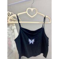 ราคา เสื้อครอปสายเดี่ยวสกรีนลาย (20591964832)