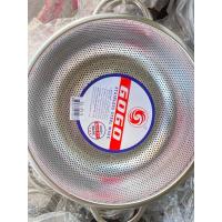 ราคา กระชอนแสตนเลส กระชอน 2 หู กระชอนล้างผัก ผลไม้ (29959490146)