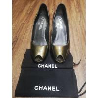 ราคา Chanel ร้องเท้าส้นสูง สินค้ามือสองสภาพดี (10626203625)