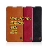 ราคา 【แท้%】เคสหนังฝาพับQIN Galaxy Note10 lite/A51/A71/S10Lite​​ Nillkin QIN Leather Case (5329423759)