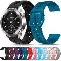 ราคา 22 มม.กีฬาสายคล้องคอซิลิโคนสําหรับ Xiaomi นาฬิกา S4 S3 S2 S1 Pro สร้อยข้อมือสําหรับ MI นาฬิกาสี 2/Xiaomi MI สี/Xiaomi นาฬิกา 2 Pro Soft Band Plum Blossom สายรัดข้อมือ (24035214269)