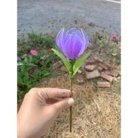 ราคา ดอกทิวลิปผ้าใยบัว ดอกไม้ผ้าใยบัว 1ดอก (มีหลากหลายสีสัน คละสี) (24389386489)