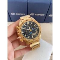 ราคา Casio Edifice แท้ % รุ่น EFR558 GoldEditionพร้อมส่ง (24886335948)
