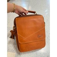 ราคา กระเป๋าสะพายหนังวัวแท้ กระเป๋าใส่เอกสารได้ (26553048144)